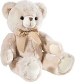 Heunec 140554, Speelgoedbeer, Beige, Pluche, 36 cm