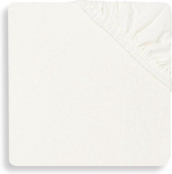 Jollein Baby Hoeslaken Boxmatras Jersey (Ivory) - 75x95cm