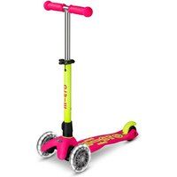 Micro Mobility Kinderstep 3 wielen Mini Micro Deluxe Neon LED Geel