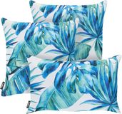 Beliani BOWENIA - Set van 3 tuinkussens - Meerkleurig - Polyester