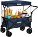 Luvego Chariot pliable avec toit et barre de poussée Ensemble