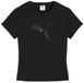 Puma Dames-T-shirt Dare TO Slim Half Zip Warp Knit Graphic Tee 634600