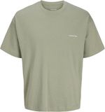 JACK&JONES JORMONTAUK BACK GRAPHIC TEE SSCN EA26 SN Heren T-shirt Korte Mouw Ronde Hals Katoen Loose Fit Casual Seagrass M
