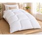 Ventilateur Couette Matelassée fan 155 × 220cm avec Garnissage DACRON Comforel Clima – Couette Thermorégulatrice pour un Sommeil Confortable – Blanc