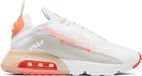 Nike Air Max 2090 Sneakers pour femmes - White/Crimson Tint-Bright Mango - Taille 36.5