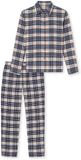 SCHIESSER Geweven Pyjama Dames Lange Mouw Geruit 100% Katoen XXL Multicolour 3