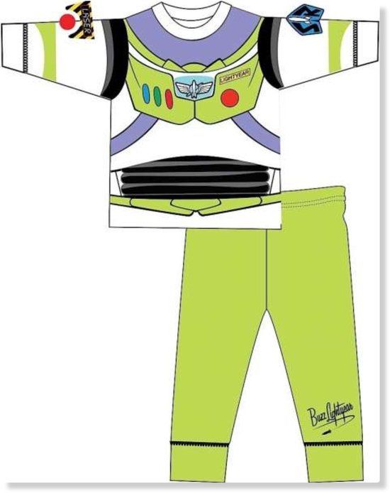 Merkloos / Sans marque Toy Story Pyjama - Groen - Unisex - 2-3 Jaar