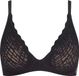 Sloggi ZERO Feel Bliss THE UP P Bra Dames Beha - Zwart