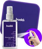 Buddi Fresh Schermreiniger Set 100ml - Telefoon Reinigen - Smartphone Schoonmaken - Microvezel Doek - Display Cleaner - Alcoholvrij