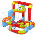 DreamGoodsAR DreamGoods Cube Track - Elektrische Treinbaan - 141-Delig - Educatief Speelgoed
