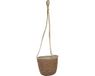 Ter Steege Hanging Planter - Jute/Seagrass - D19 x H17 cm - Brown