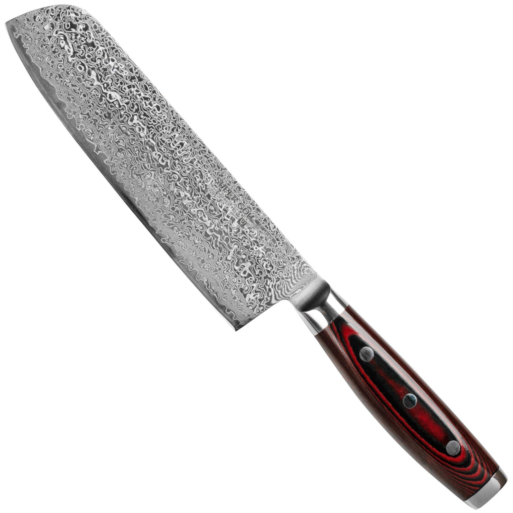 Yaxell Super Gou 37104 nakiri 161-laags damaststaal, 18 cm