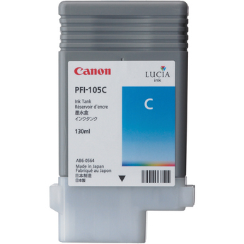 Canon PFI-105C single pack / cyaan