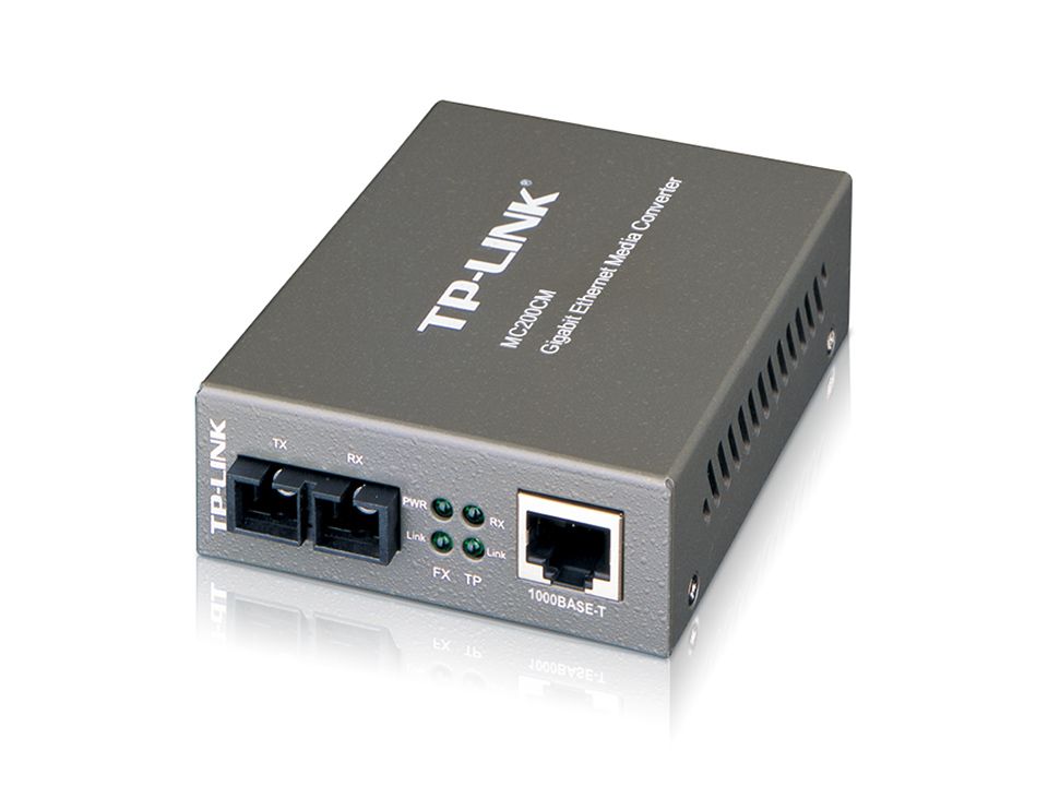 TP-Link MC200CM - Gigabit Media Converter - 1x Ethernet Port
