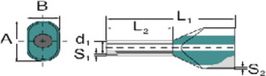 Weidmüller 9037380000 Dubbele adereindhulzen 0.5 mm² Deels geïsoleerd Wit 500 stuk(s)