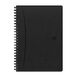 Oxford Signature Journal A5 gelijnd 80 vel dubbel spiraal flex cover zwart