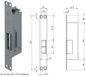 Assa abloy Elektrische Deuropener Veiligheid Type 331 DIN rechts