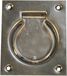 Dulimex luikring verzinkt - 75x90mm