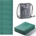 Tapis de yoga pliable avec surface antidérapante, 5 mm d'épaisseur