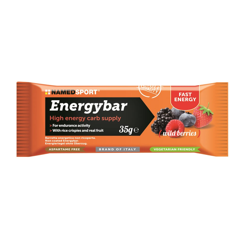 NAMEDSPORT Energybar - - Doos van 12 stuks - Bessen