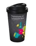 infinite by GEDA LABELS 12444 School Europa lidstaten van de EU Coffee to go beker, thermosbeker, herbruikbare beker, PP, meerkleurig
