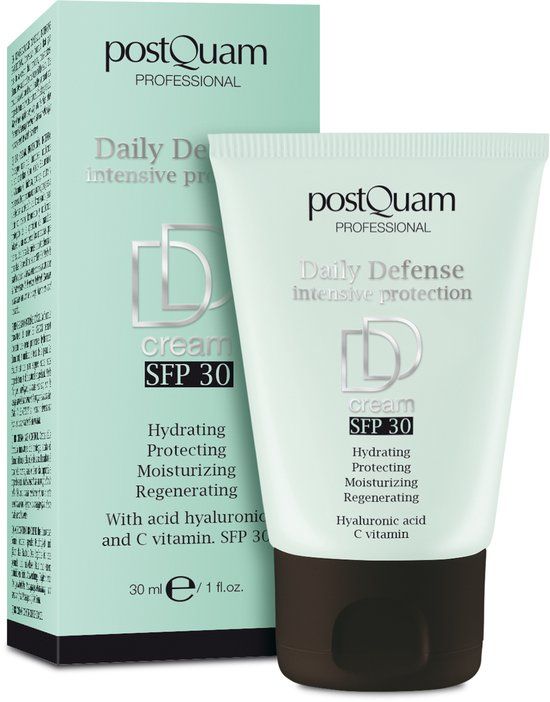 PostQuam DD Cream - Getinte dagcreme - Daily Defense - Vitamine C - SPF 30 - 30 ml