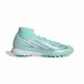Adidas F50 Sparkfusion League Mid Cut Tf Chaussures de football Femme Vert EU 40 2/3