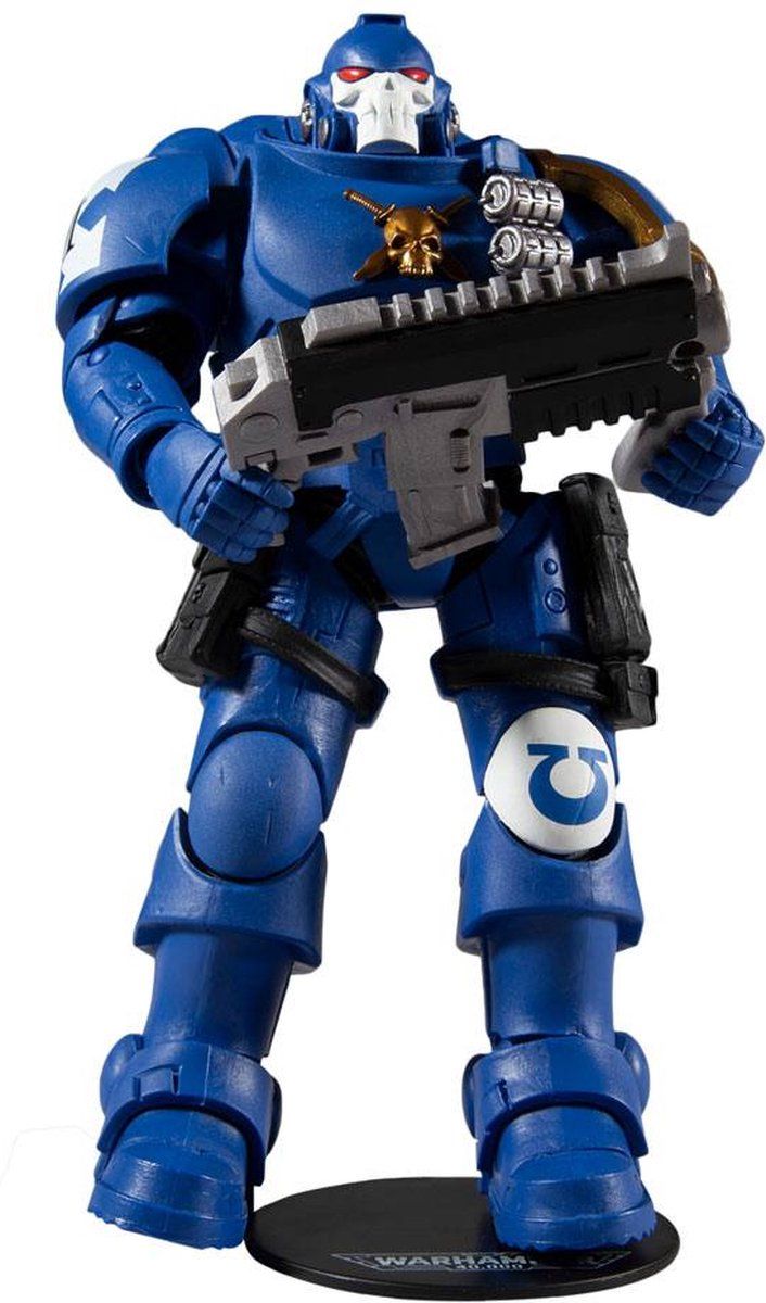 McFarlane Warhammer 40k Action Figure Ultramarines Reiver with Bolt Carbine 18 cm - Blue