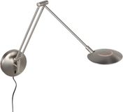 Steinhauer Exclusive Wandlamp Zenith 2 - Staal - Kunststof Metaal - Ø 12cm - LED - 4392ST