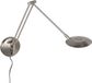 Steinhauer Exclusive Wandlamp Zenith 2 - Staal - Kunststof Metaal - Ø 12cm - LED - 4392ST