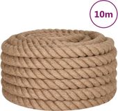 vidaXL - Jute Touw - 10 m lang - 36 mm dik
