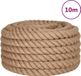 vidaXL - Jute Touw - 10 m lang - 36 mm dik