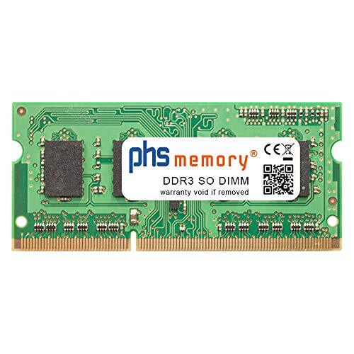 PHS-memory 4GB RAM geheugen geschikt voor Asus X751LB-TY015H DDR3 SO DIMM 1600MHz PC3L-12800S