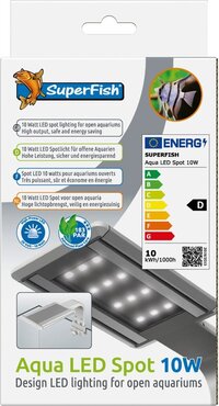 Superfish Led Spot Verlichtig - 10W - Grijs