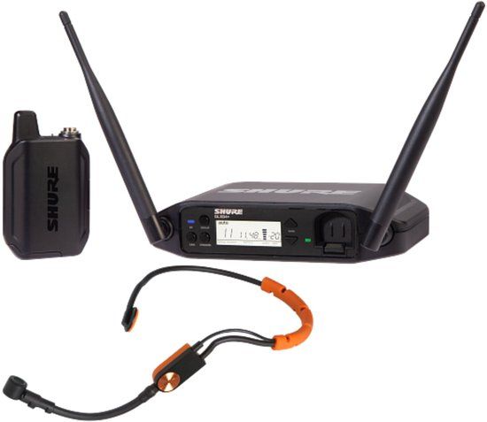Shure GLXD14+/SM31 - Draadloos headsetsysteem - Digitaal