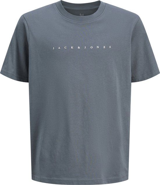 JACK&JONES JJESTAR JJ TEE SS NOOS JNR Jongens T-shirt Maat 152 Katoen Stormy Weather