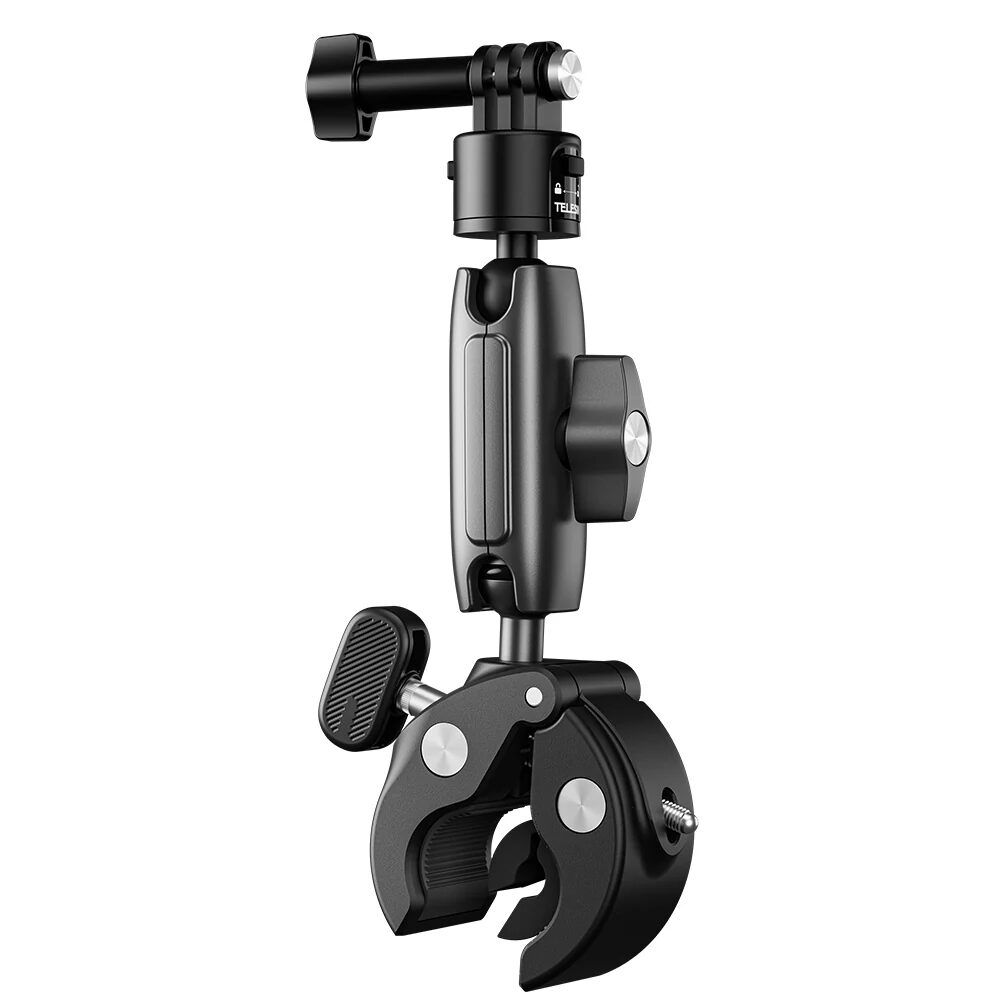 Telesin Quick-Release Crab Claw Clamp Handlebar Mount