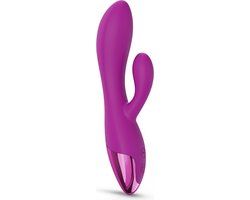 Love to Love Funky Bunny Rabbit Vibrator - Pink - 20cm - Rechargeable
