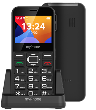 myPhone Halo 3 - Seniorentelefoon - Zwart