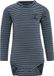 Hummel Baby Romper Mulle Long Sleeve Black Iris 62
