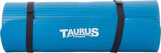 Taurus Trainingsmat (20mm) - Blauw - Fitnessmat - 180 x 60 cm