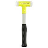 FACOM 212A.40F terugslagvrije hamer met verwisselbare opzetstukken, 40 mm, 760 g, fluorescerend, 1 stuk