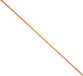 Mopec S462.09 muiskoord, oranje, 2,5 mm x 50 m, zijde, eenheidsmaat