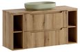 Meubelset River 120 cm met blad en opbouw wastafel