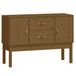 VidaXL Dressoir, Bruin, 110x40x78 cm, Hout