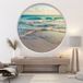 Stickers Trompe L'Oeil Arche Ronde - Mer - Diamètre 110 cm