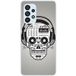 Samsung Galaxy A53 5G Siliconen hoesje - ontwerp skull music