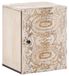 Maison Exclusive meuble de salle de bain suspendu, blanc, en bois de manguier massif, dimensions : 38 x 33,5 x 48 cm