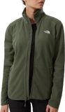The North Face 100 Glacier Fleece Jack Outdoorjas - Vrouwen - Groen - Maat L