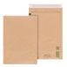 ÖKI Papieren enveloppen 170 x 270 mm (binnenmaat), gevoerde verzendtassen van gerecycled papier, FSC-gecertificeerd, plasticvrij, zelfklevend, voor A5 en gevouwen A4, bruin, 100 stuks